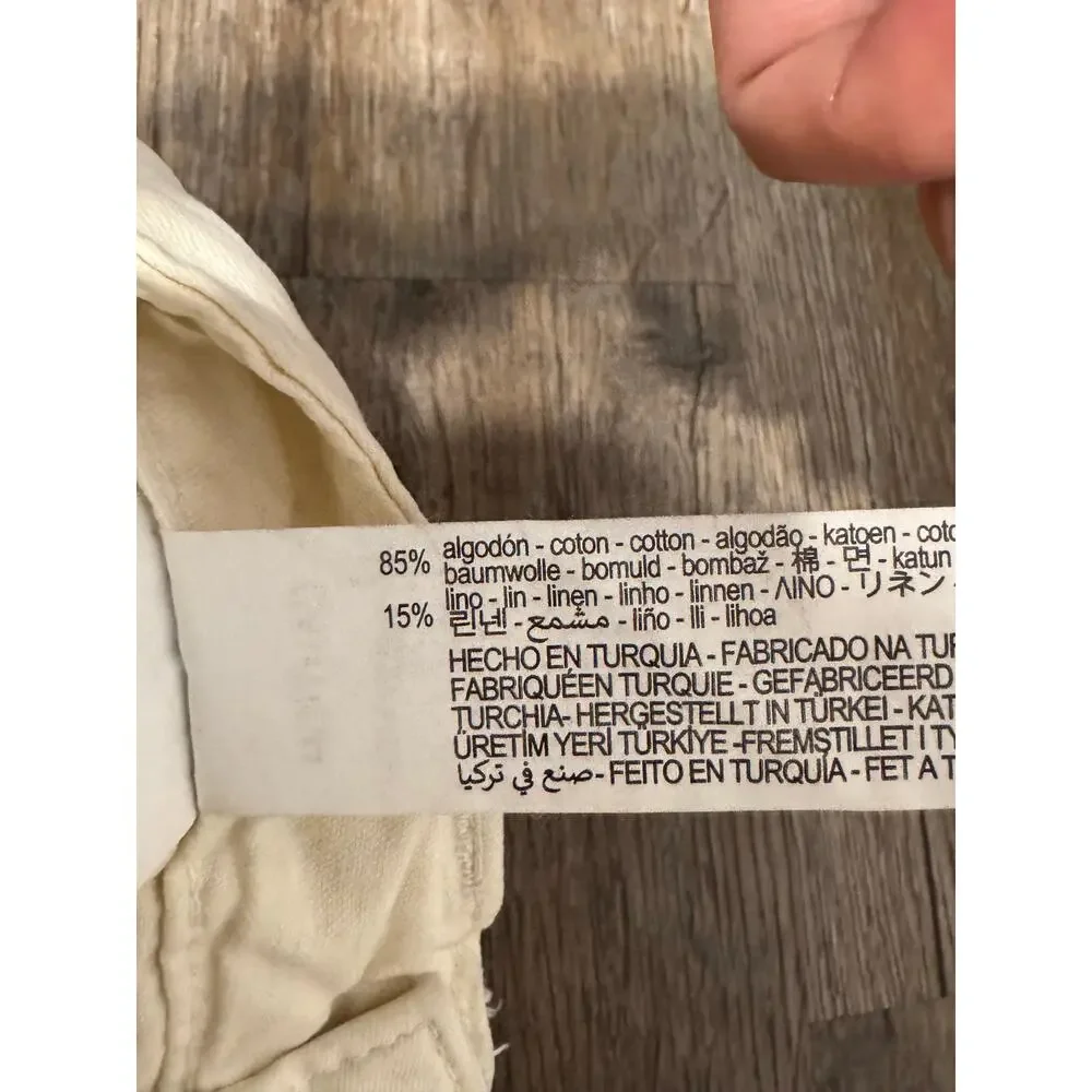 ZARA Women's The Relaxed Utility Pant Size 0